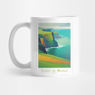 Ireland Cliffs of Moher Vibrant Landscape Mug